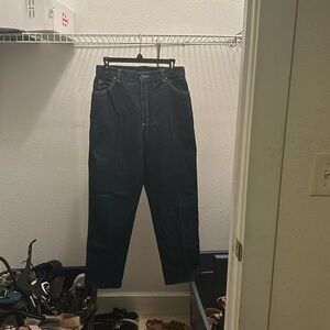 Size 14 junior, Zena jeans. Dark blue denim.